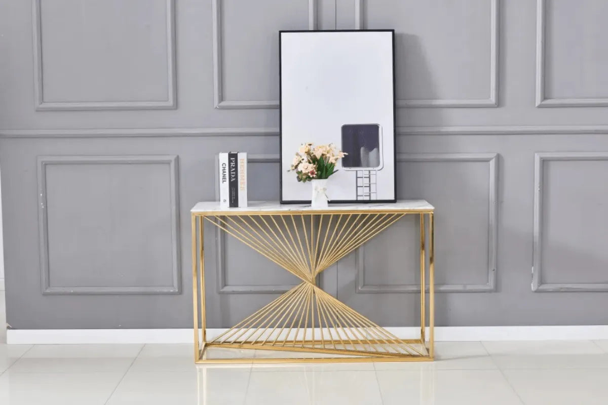 Console Brittany Pieds Gold 120x40x78 CM