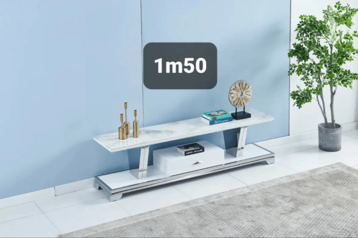 Meuble Tv Marbre 150x40x45