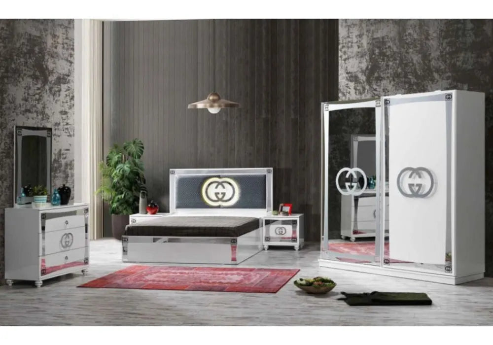 Chambre Complete GUCCI blanc