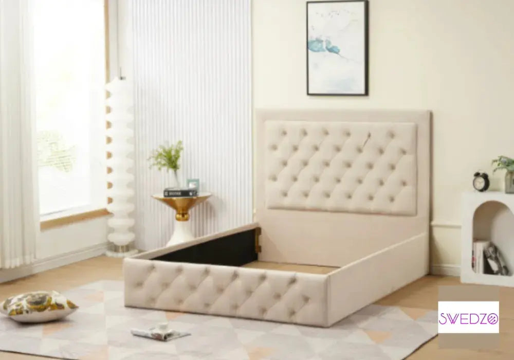 Lit Beige 160x200 Parfait pour Votre Chambre à Versailles