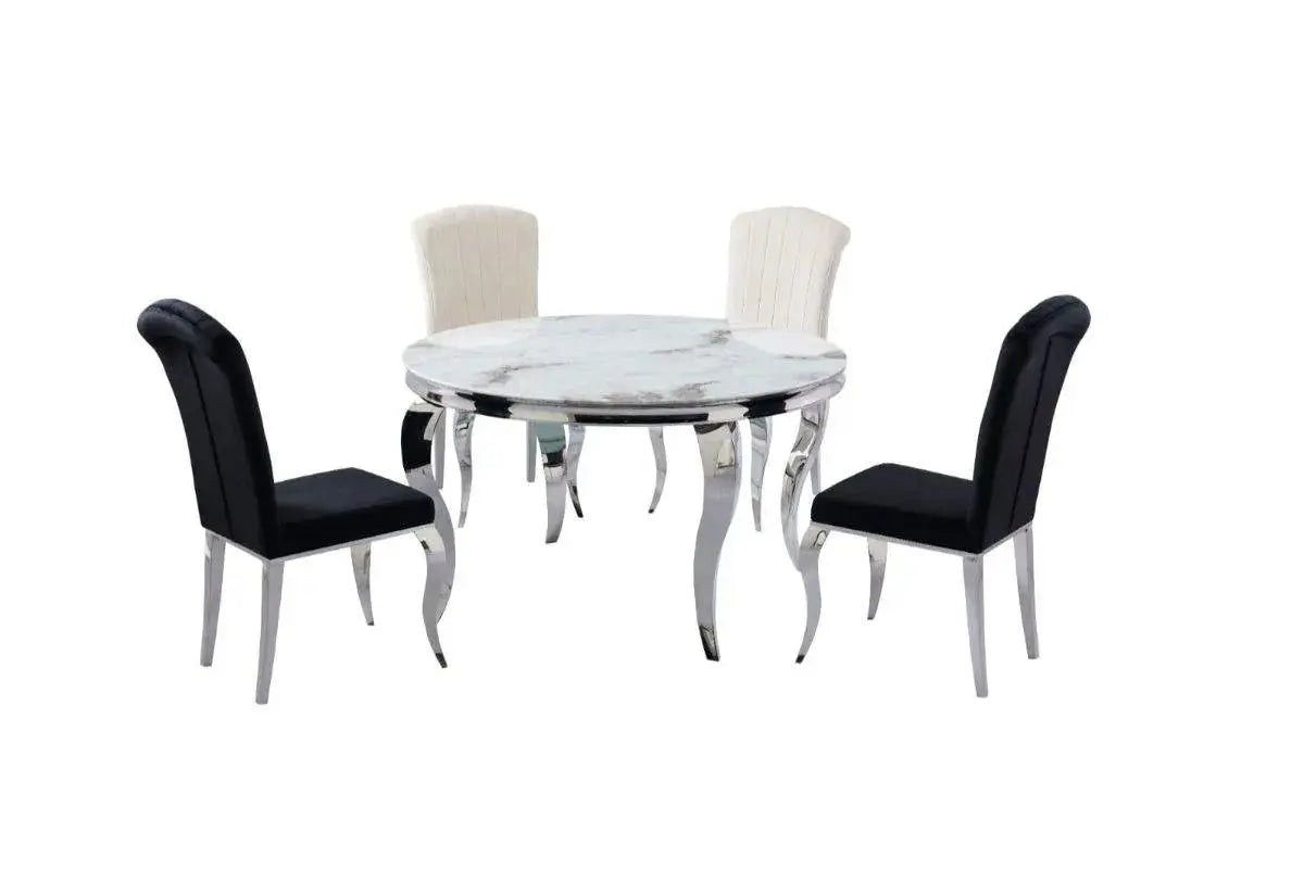 Comment Choisir la Table à Manger Baroque Ronde Parfaite pour Votre Intérieur