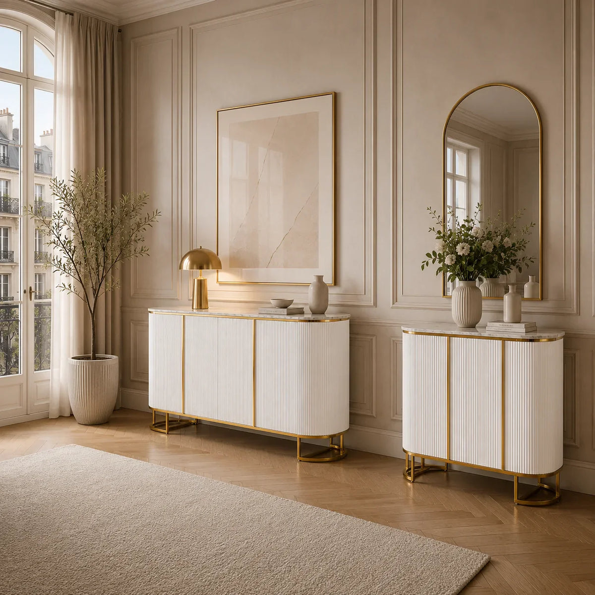 Buffets élégants pour un rangement pratique et décoratif