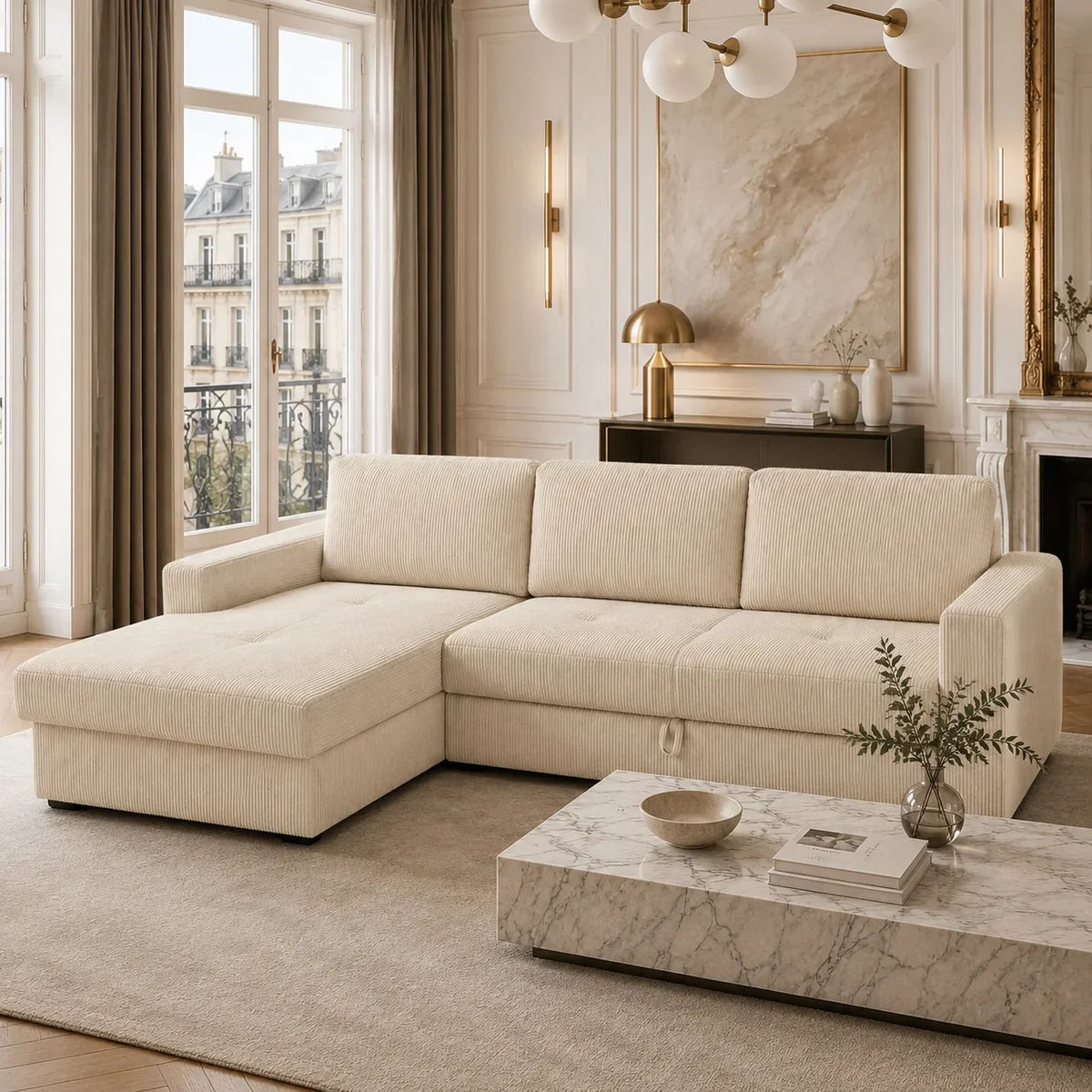 meubles de salon design : canapés d'angle et convertibles