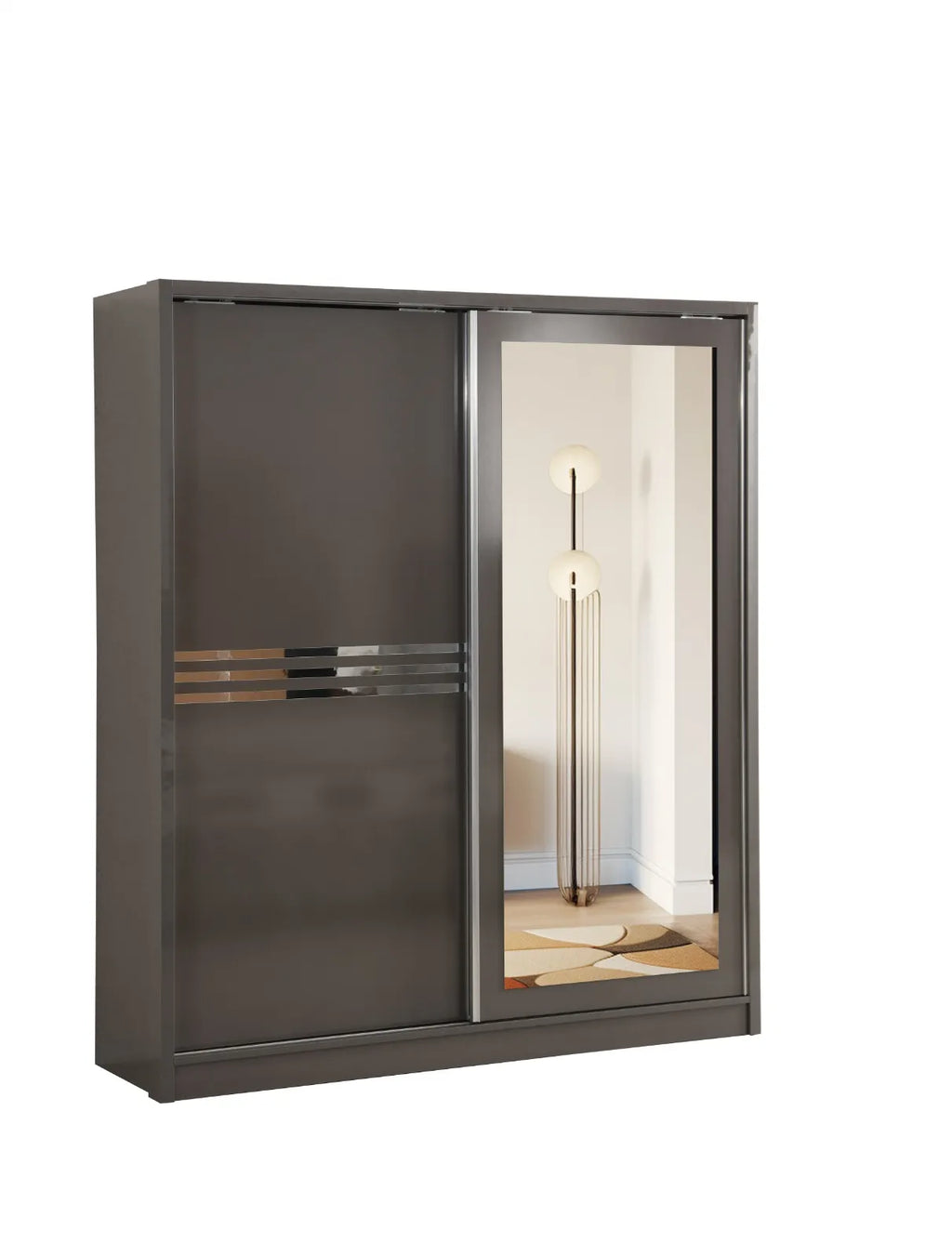 Elif Armoire à portes coulissantes