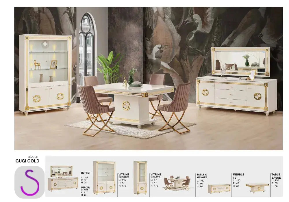 Sejour Gold Swedzo-Meuble