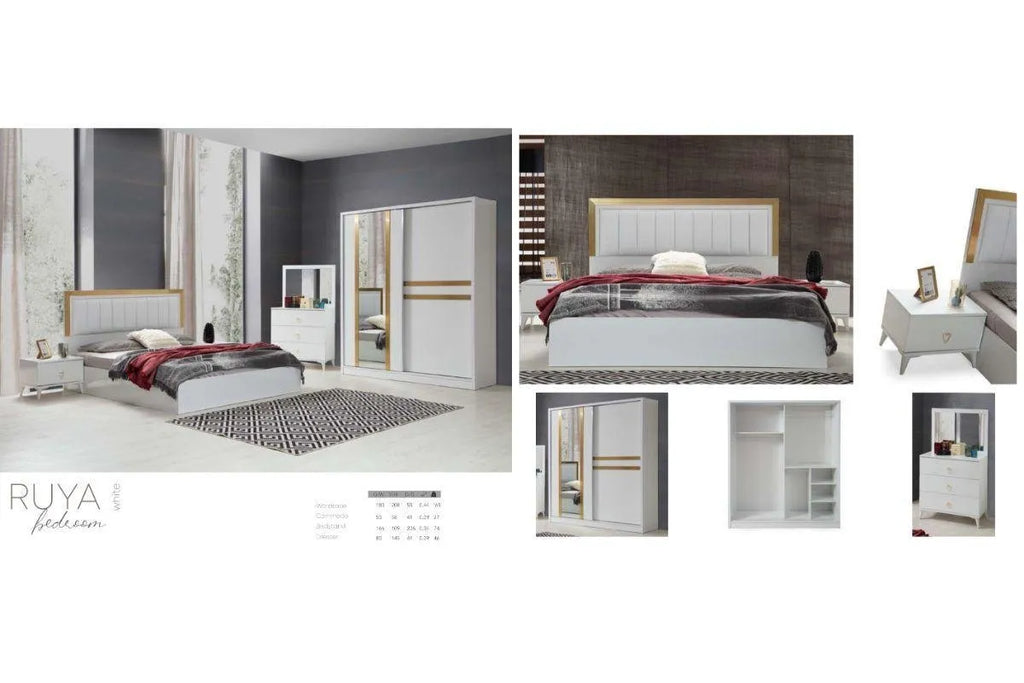 160x200 Chambre compléte Swedzo Roya