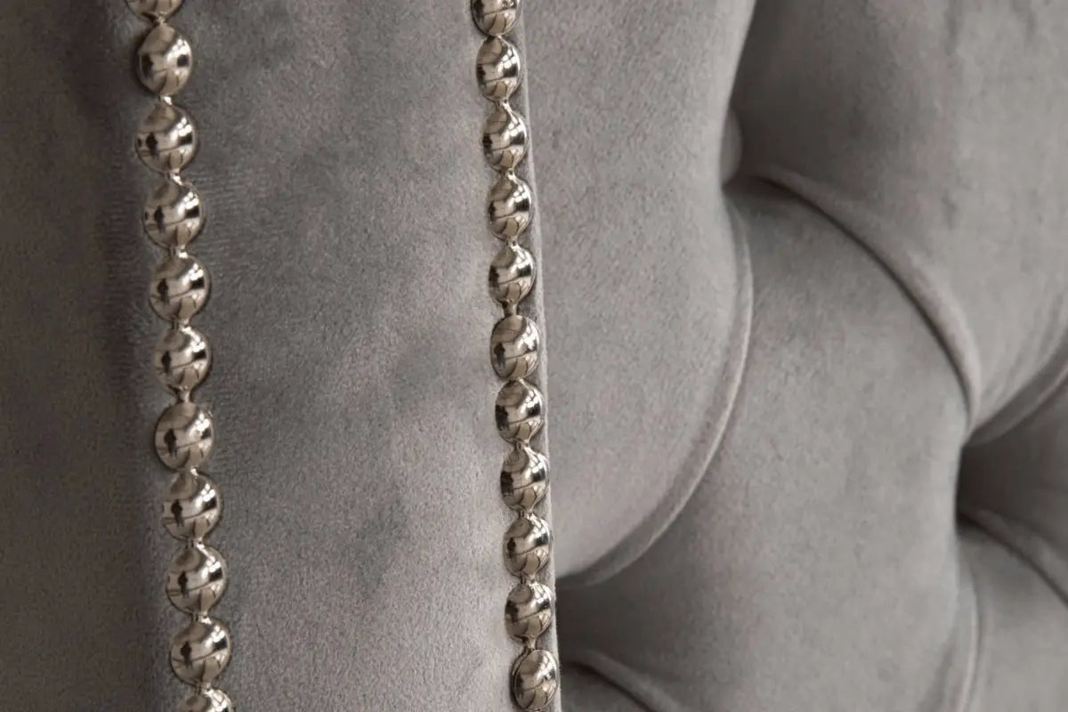 Lit coffre en tissu velours 160x200 cm Swedzo-Meuble