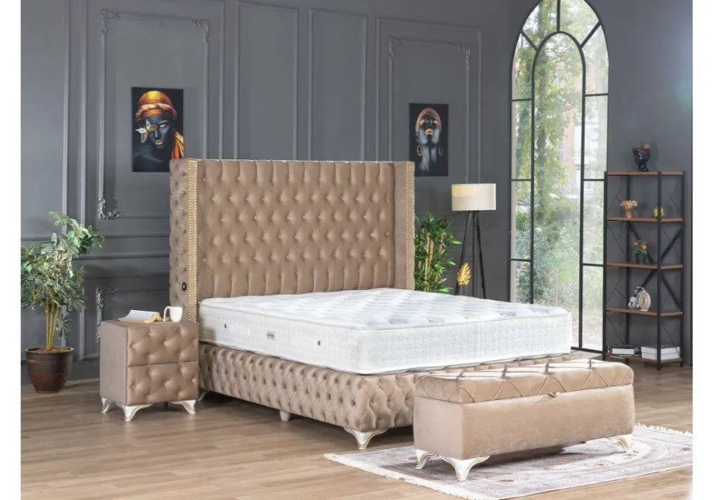 180/200 Lit coffre DALLAS