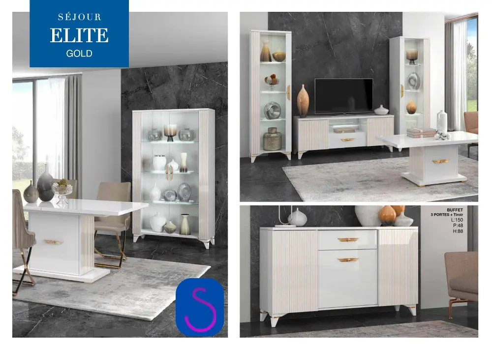 Sejour Elite Gold Swedzo-Meuble