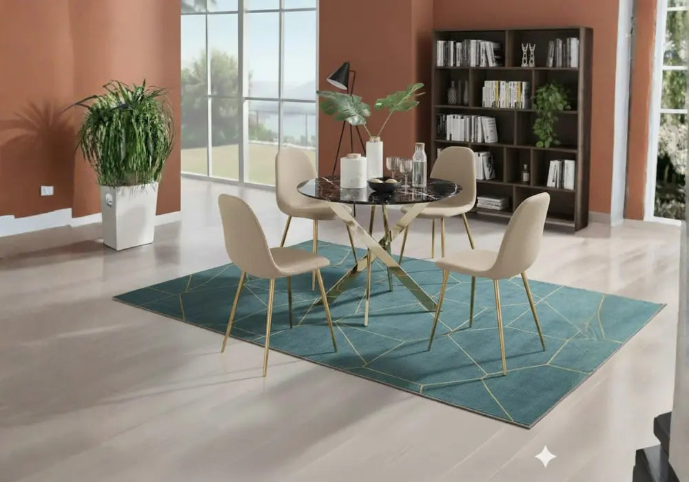 Table avec chaises Swedzo-Meuble