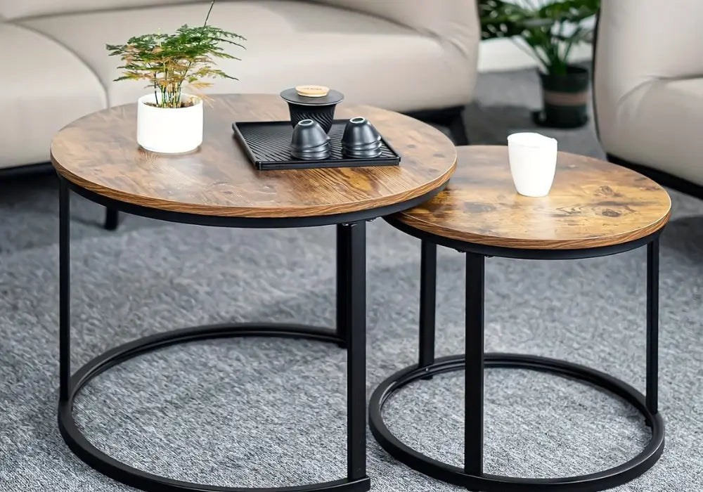 Table basse ronde Miereirl Swedzo-Meuble