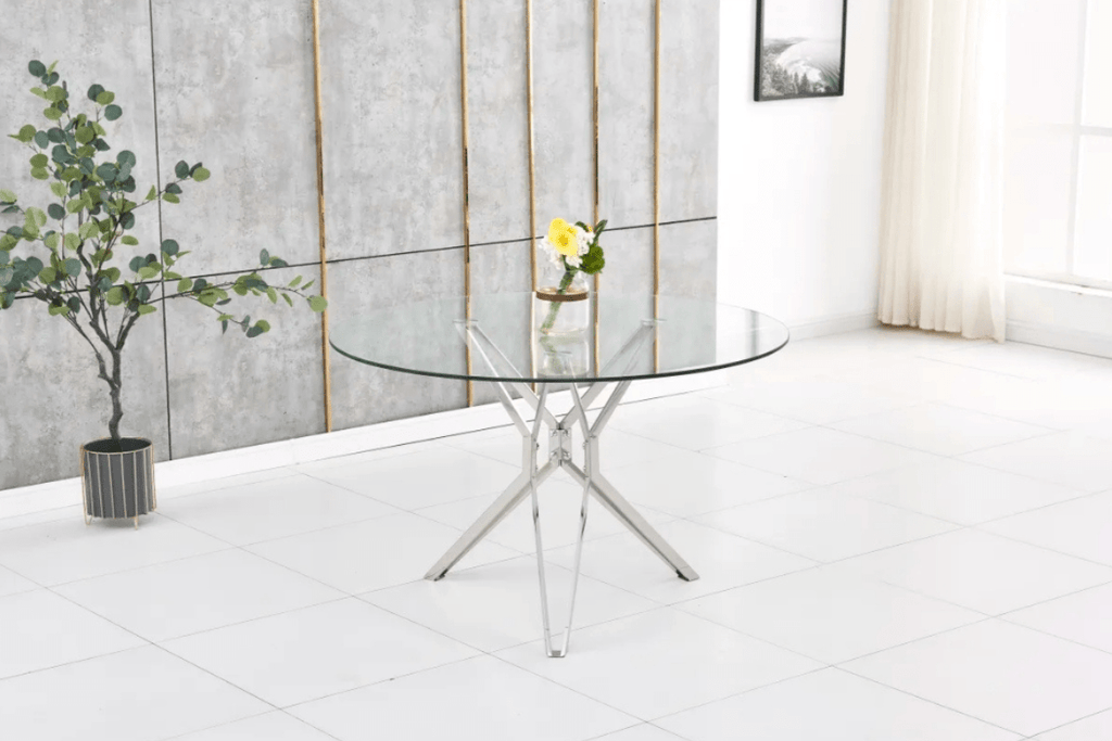Table a Manager Electra Pieds Chrome