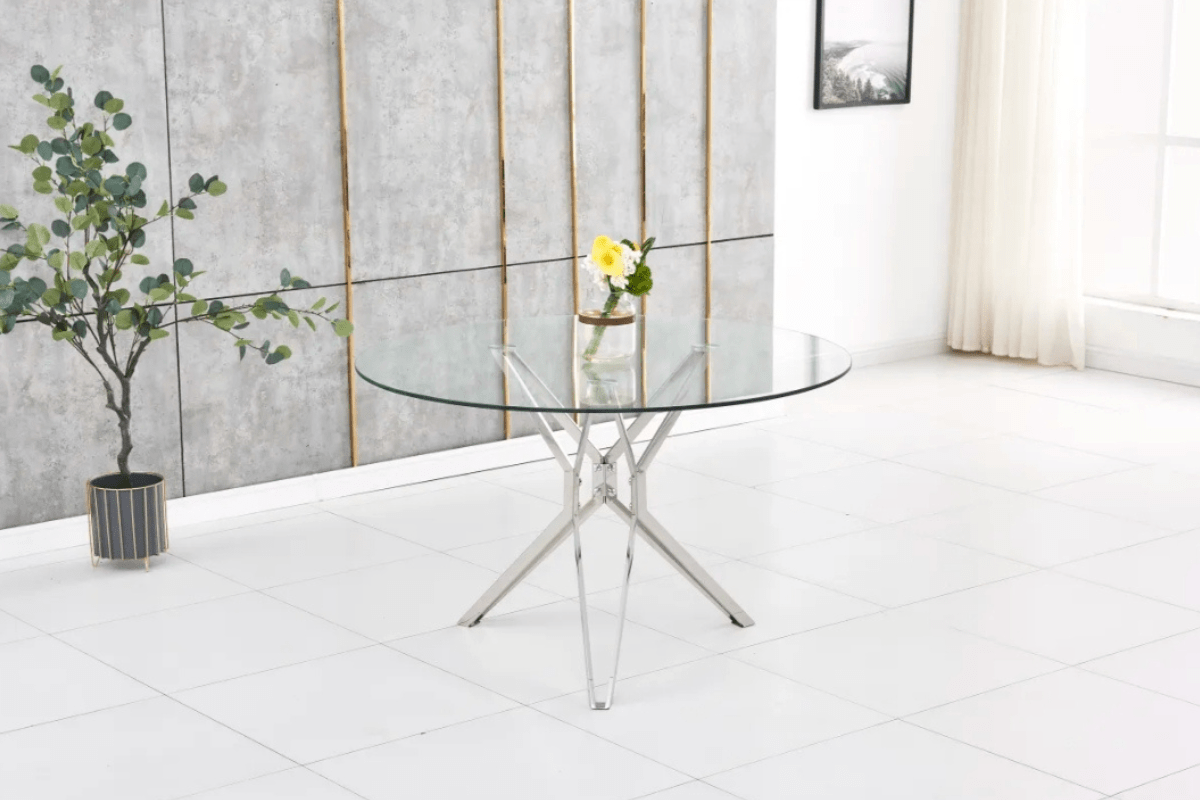 Table a Manager Electra Pieds Chrome