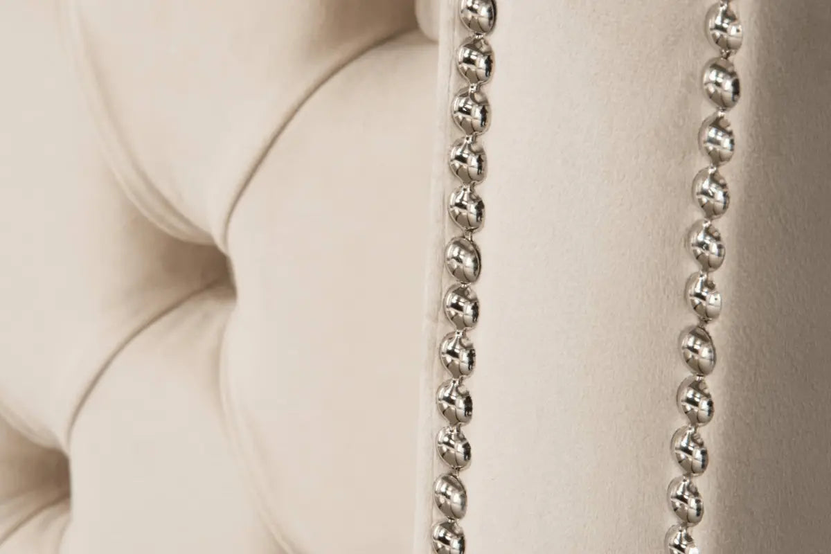 Lit coffre en tissu velours 160x200 cm Swedzo-Meuble