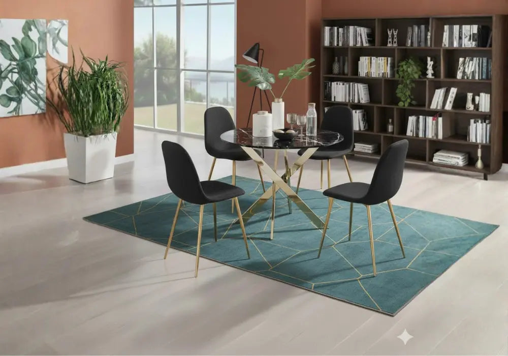 Table avec chaises Swedzo-Meuble