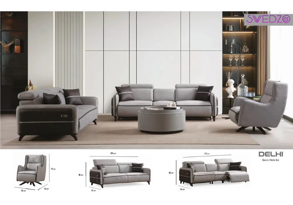 Ensemble Canapé 3+3+1/ 3+2+1 places