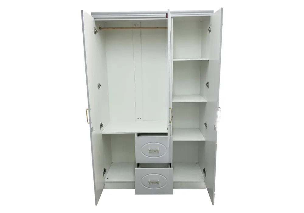 Armoire 3 portes avec miroir