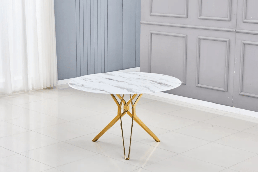 Table a Manager Electra Pieds Dore