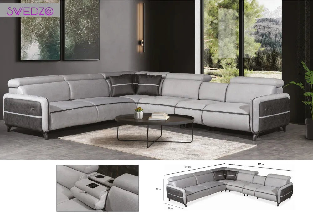 Delhi – Canapé d’angle (Corner) 320X270cm