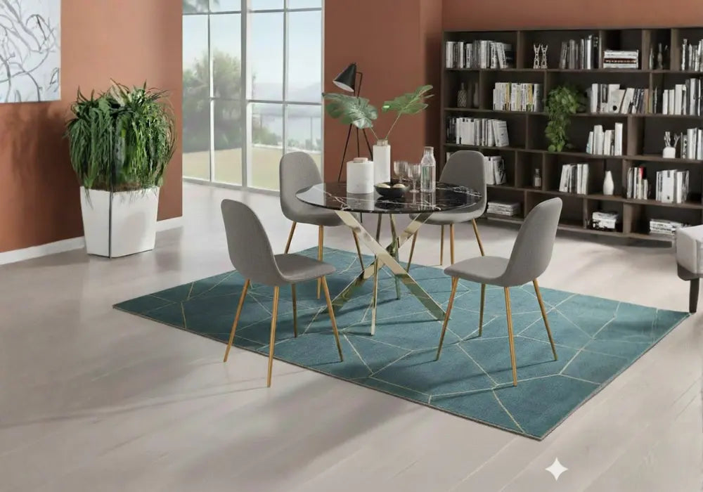 Table avec chaises Swedzo-Meuble