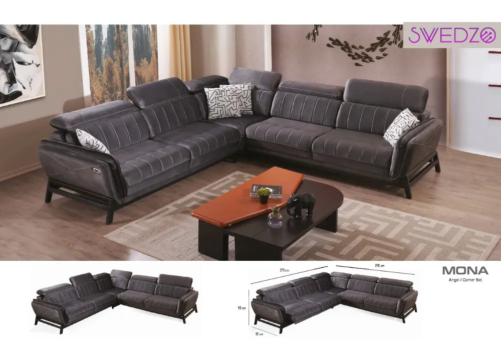 Mona – Canapé d’angle (Corner) 270X270cm