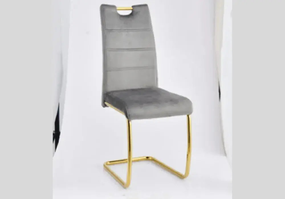 4 Chaises Velours Swedzo-Meuble