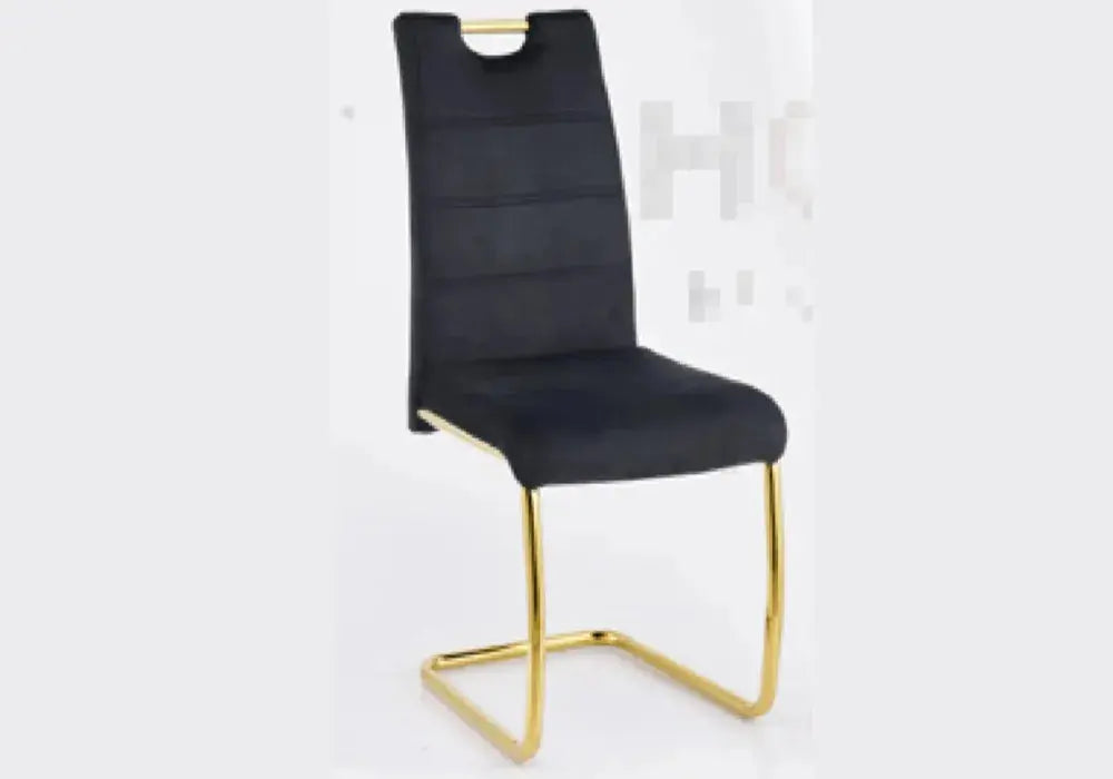 4 Chaises Velours Swedzo-Meuble