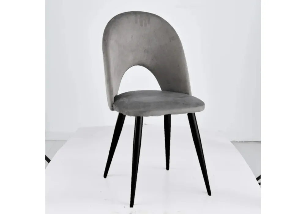 4 Chaises Amelia Pied Noir