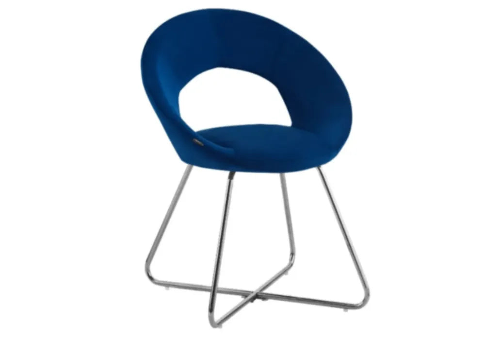 4 Chaises Bubble Pieds Chrome