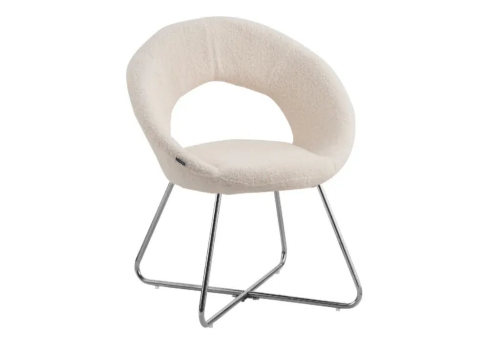 4 Chaises Bubble Pieds Chrome