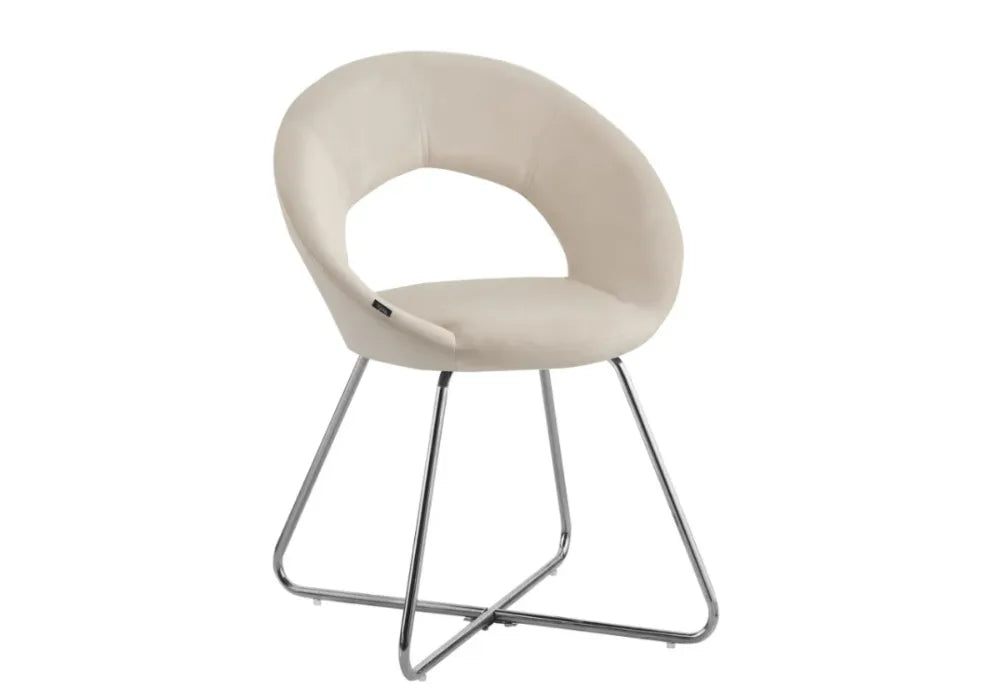 4 Chaises Bubble Pieds Chrome