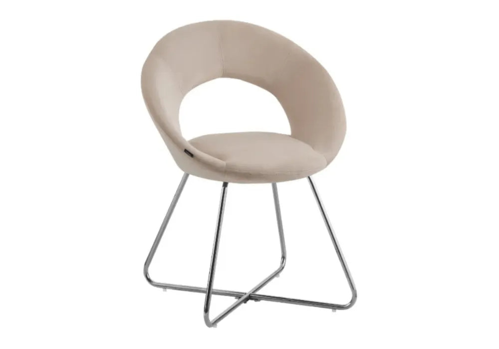 4 Chaises Bubble Pieds Chrome