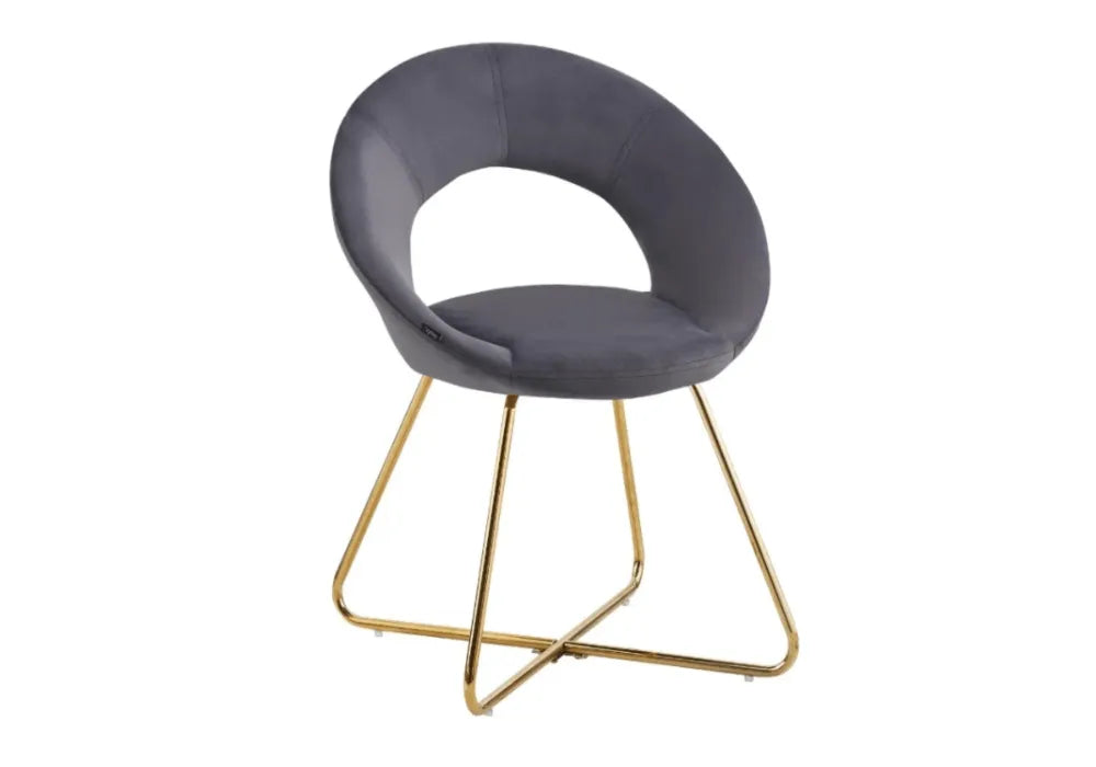 4 Chaises Bubble Pieds Gold