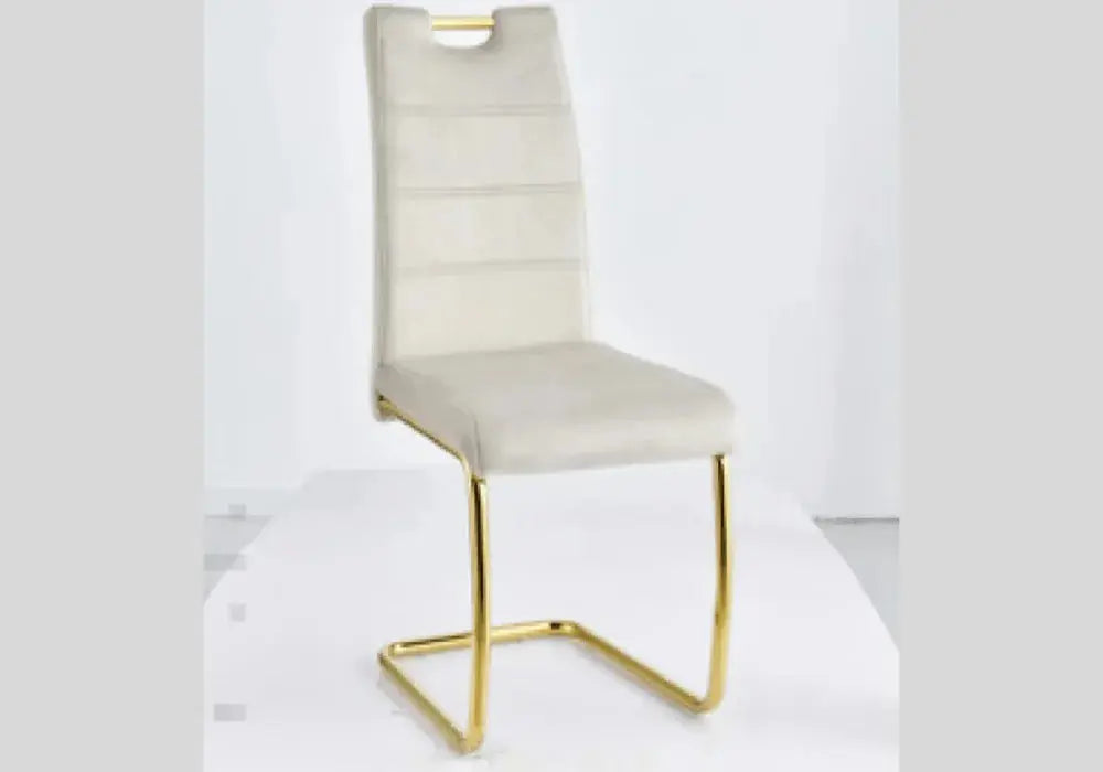 4 Chaises Velours Swedzo-Meuble