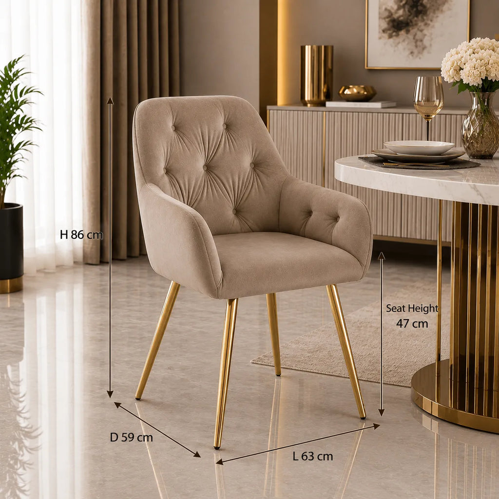 4 Chaises Mila