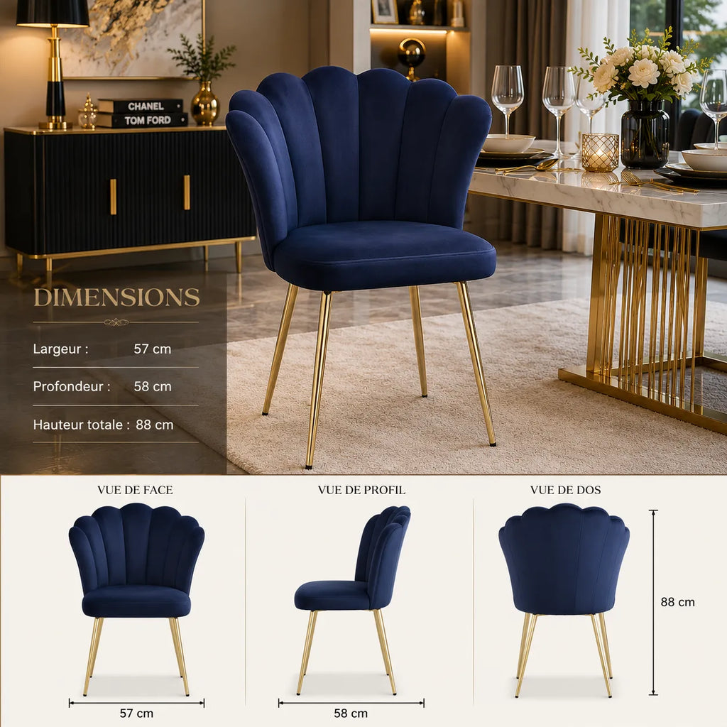 4 Chaises Oceane