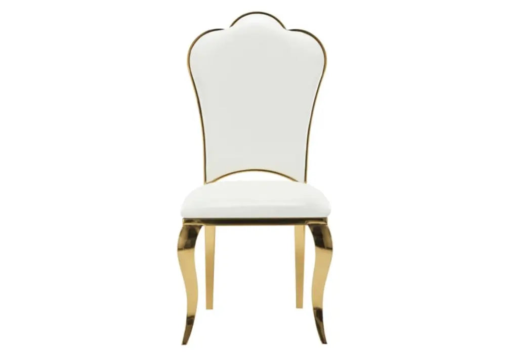 4 Chaises Sakura Gold Simili Swedzo-Meuble