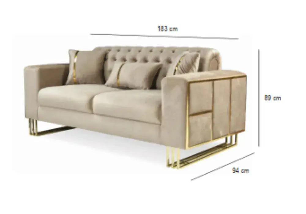 Ribella – Ensemble Canapé 3+2+1 places Swedzo-Meuble