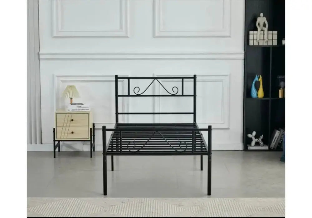 90/190 Metal Lit Swedzo-Meuble