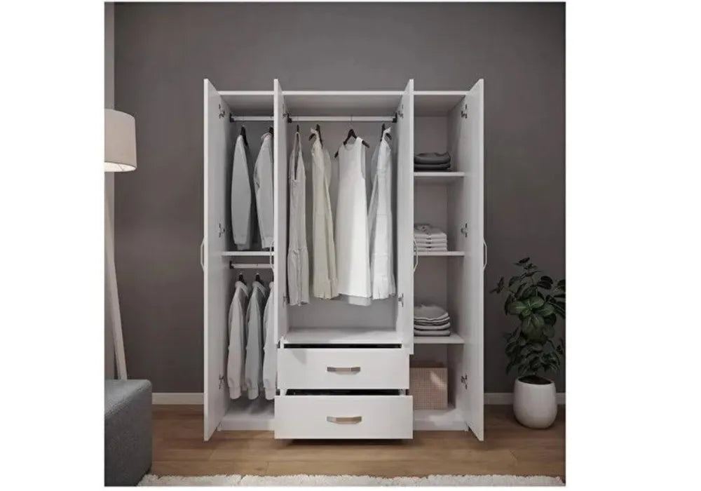 Armoire  4 portes avec  tiroirs Girona
