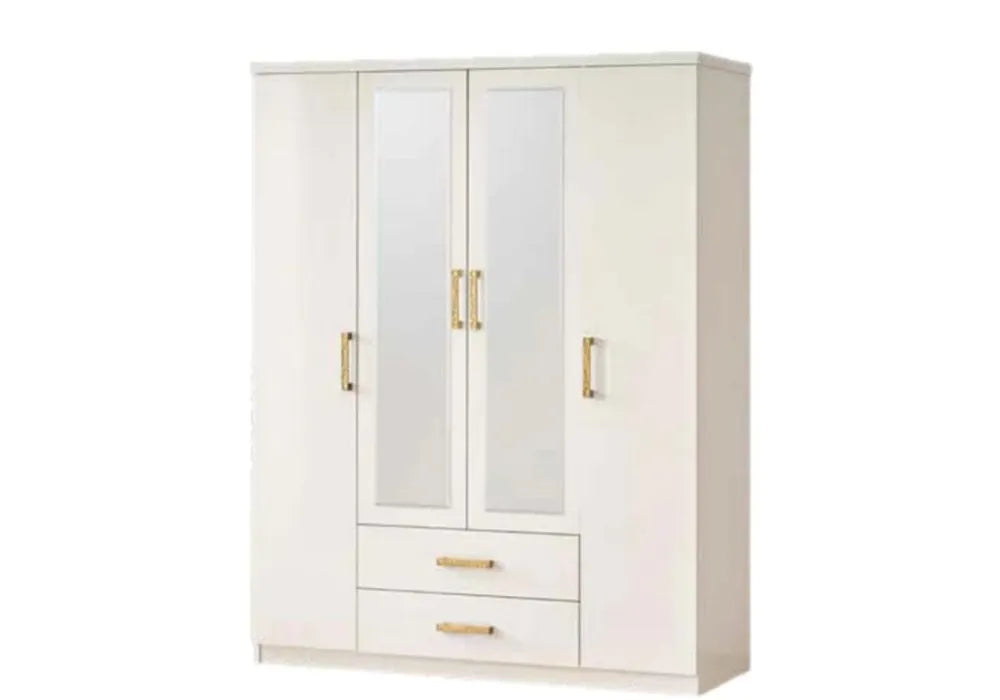 Armoire  4 portes avec  tiroirs Girona