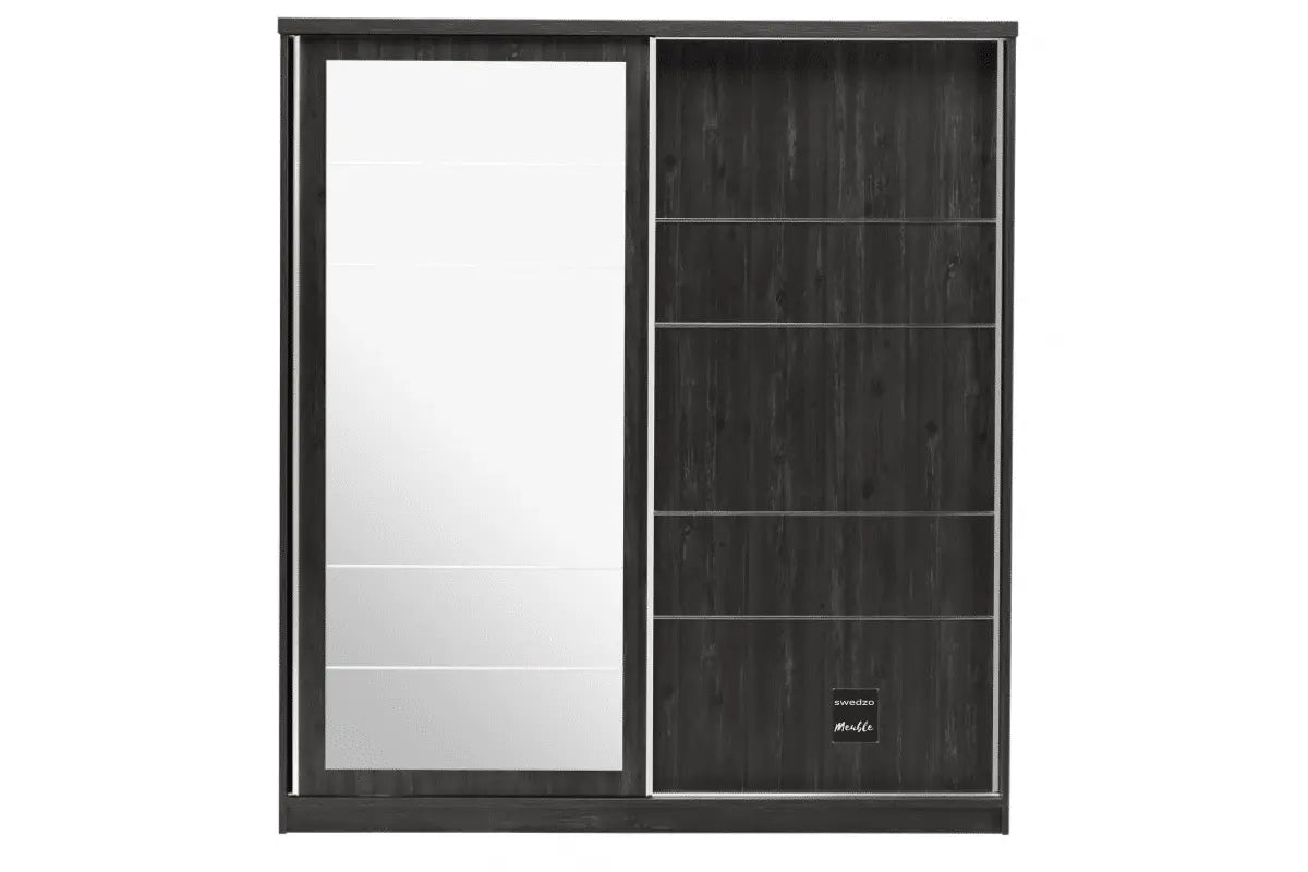 Armoire 2 portes coulissantes Swedzo-Meuble