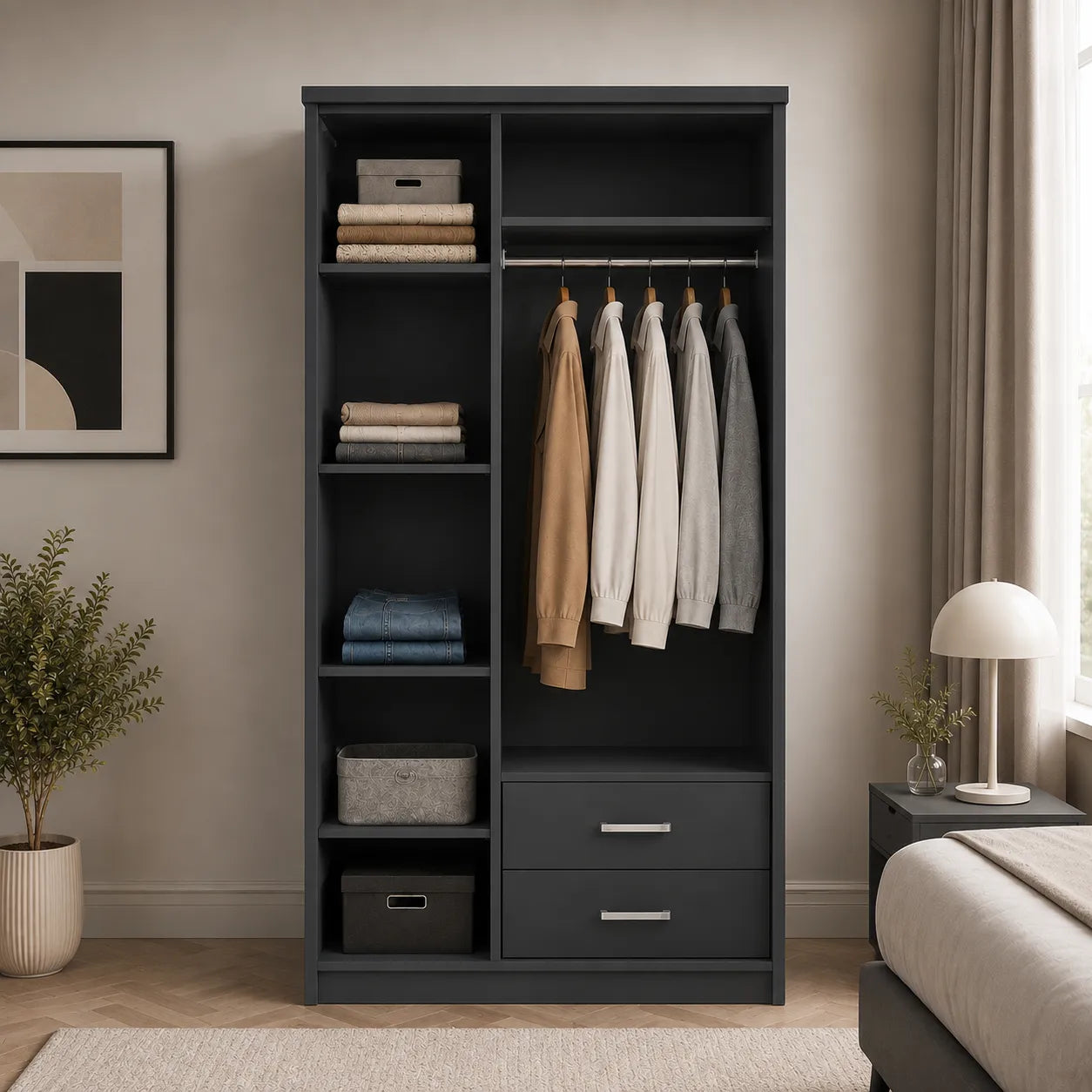 Armoire 2 portes IBIZA
