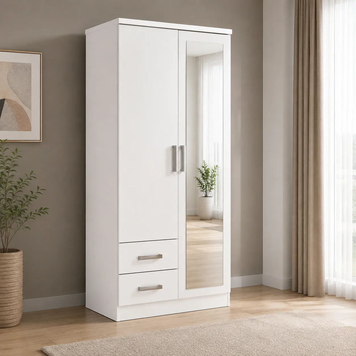 Armoire 2 portes PALMA