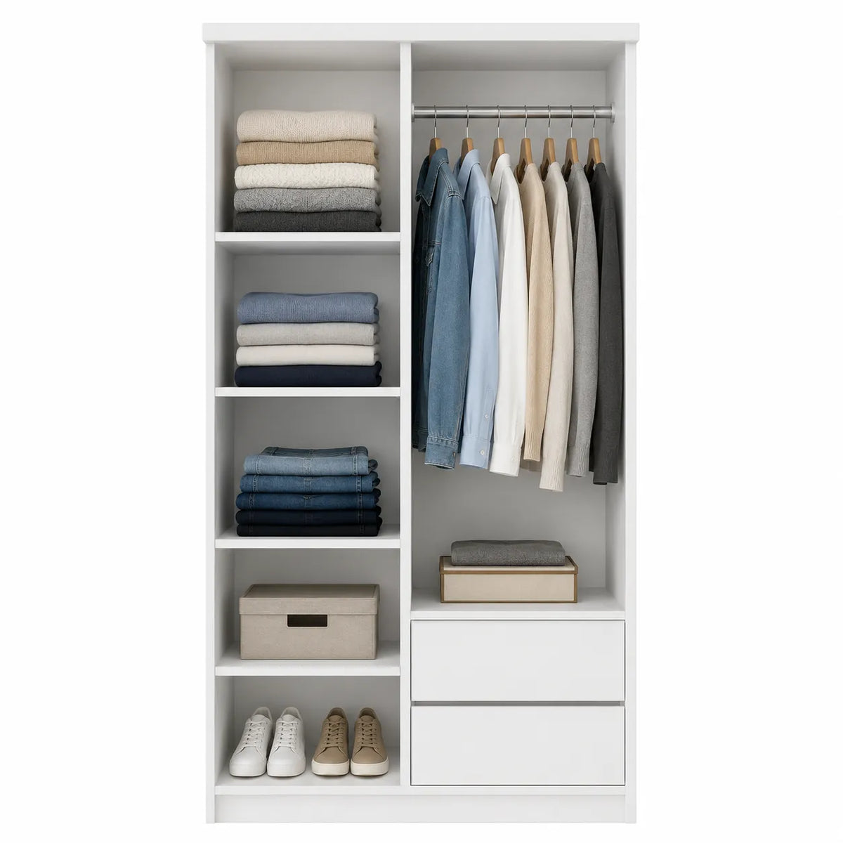 Armoire 2 portes PALMA