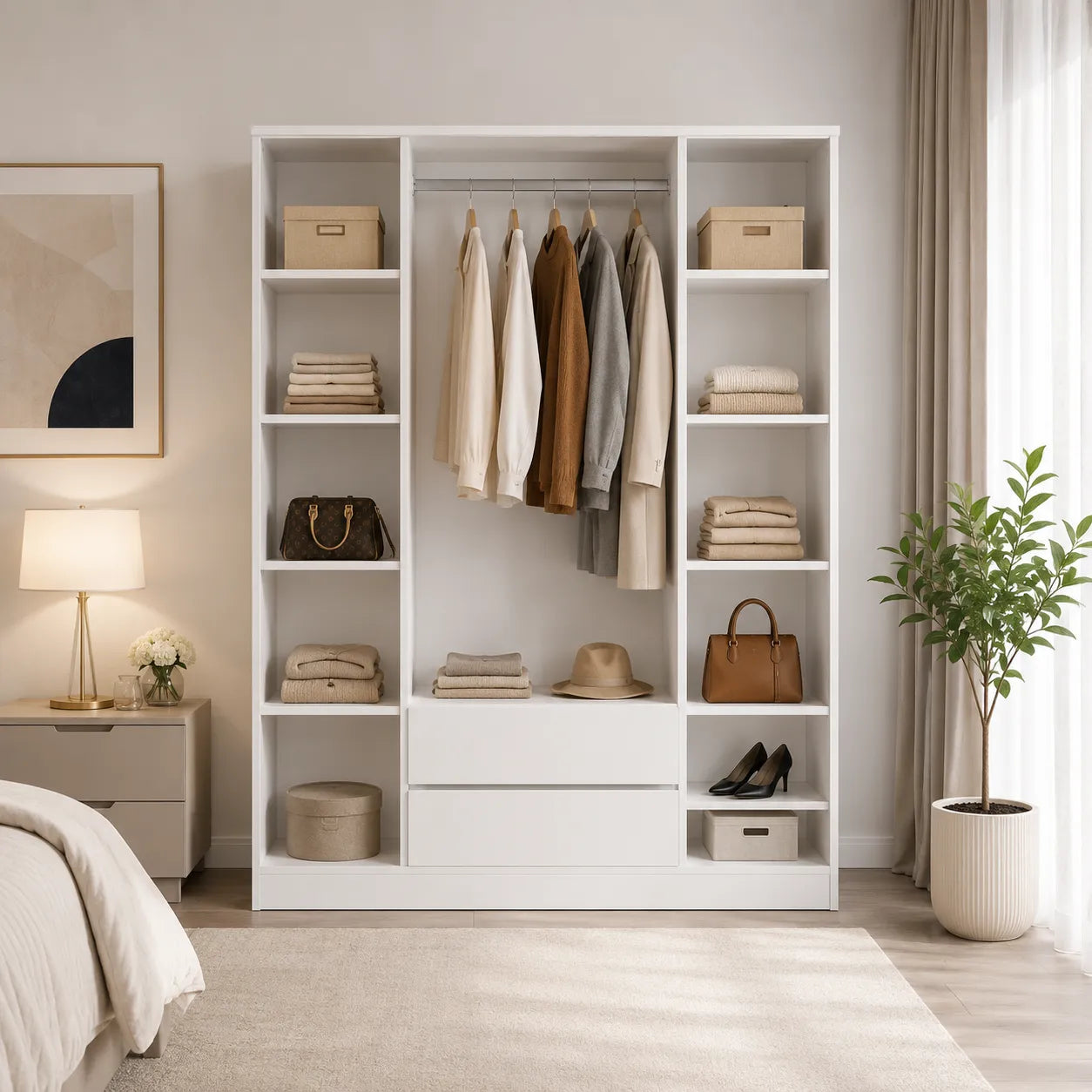 Armoire 4 portes PALMA