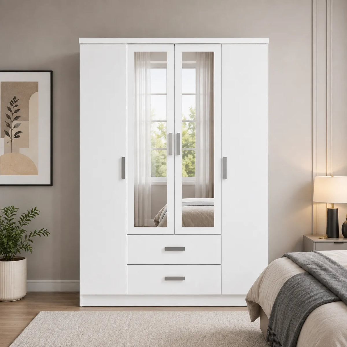 Armoire 4 portes PALMA