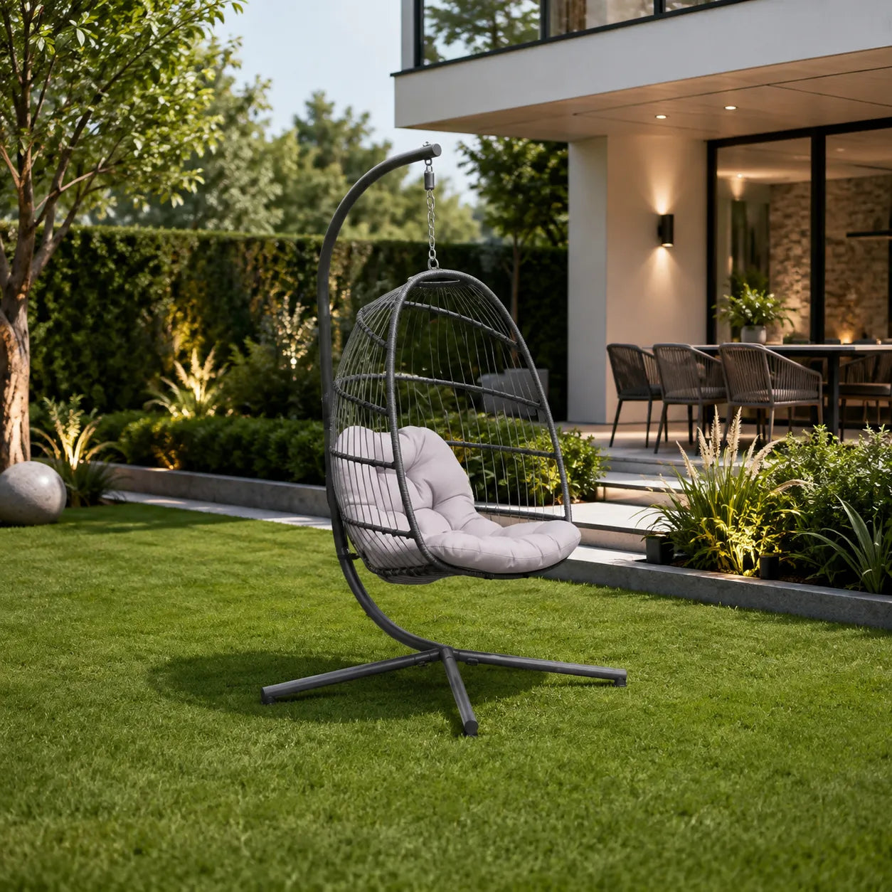 Balançoire En Kit Anthracite