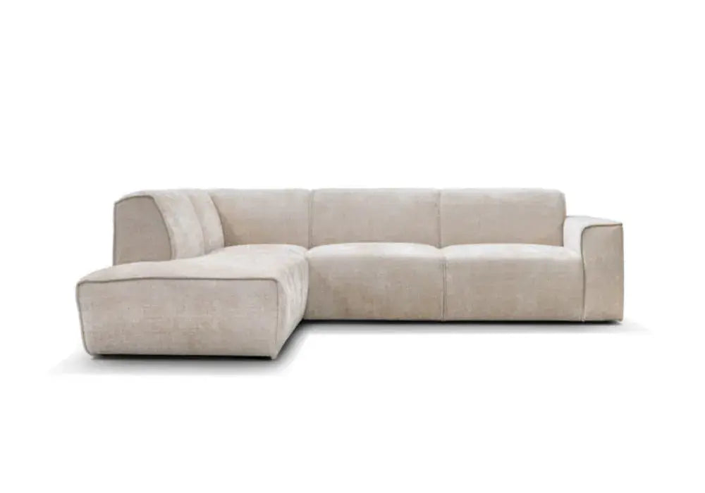 Canapé D'angle Colette tissu Marbella Beige Swedzo-Meuble