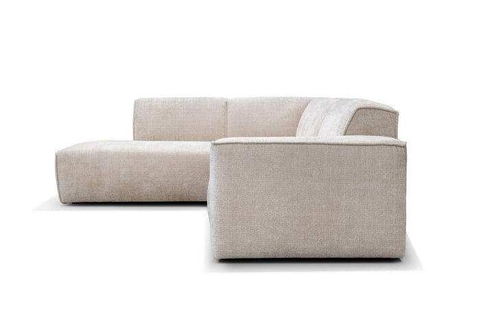 Canapé D'angle Colette tissu Marbella Beige